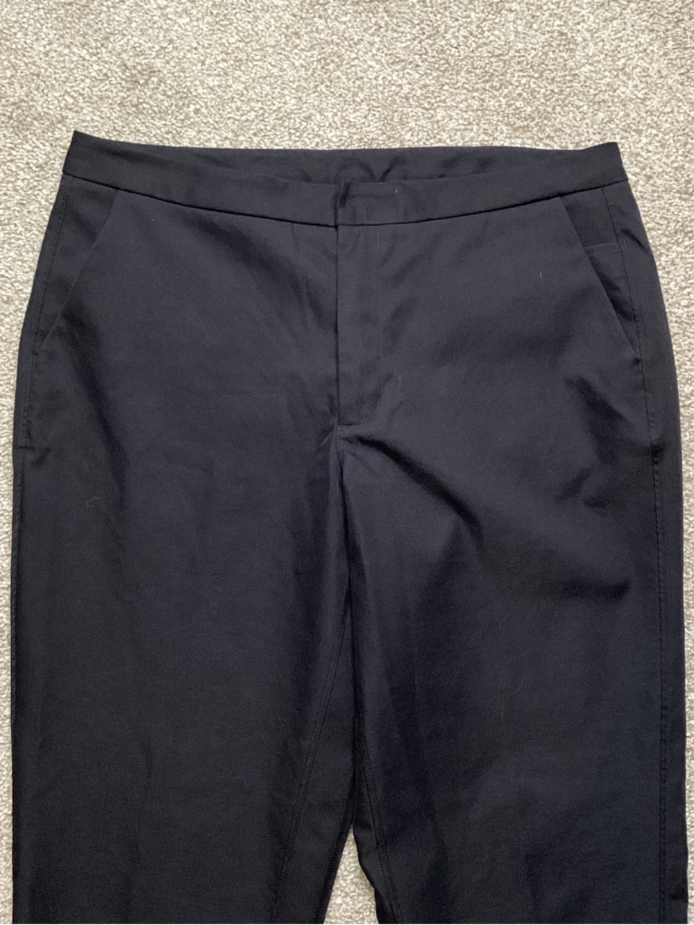 Lululemon City Trek Trouser *28" Black Travel Pant Ankle 10 Medium - Picture 6 of 11